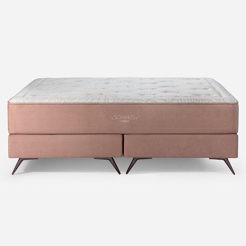 Box Spring Rosen Somnus King 180 X 200 Cm Rose-1