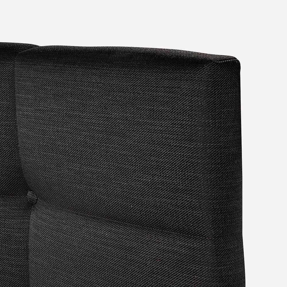 Cama Europea Tempo Súper King + Muebles Issey Grafito-2