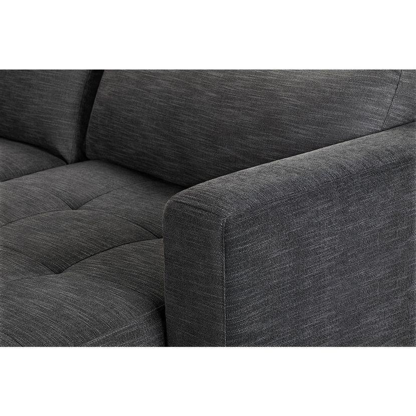 Sofá Seccional Rosen Copeland Derecho Tela Grafito-5