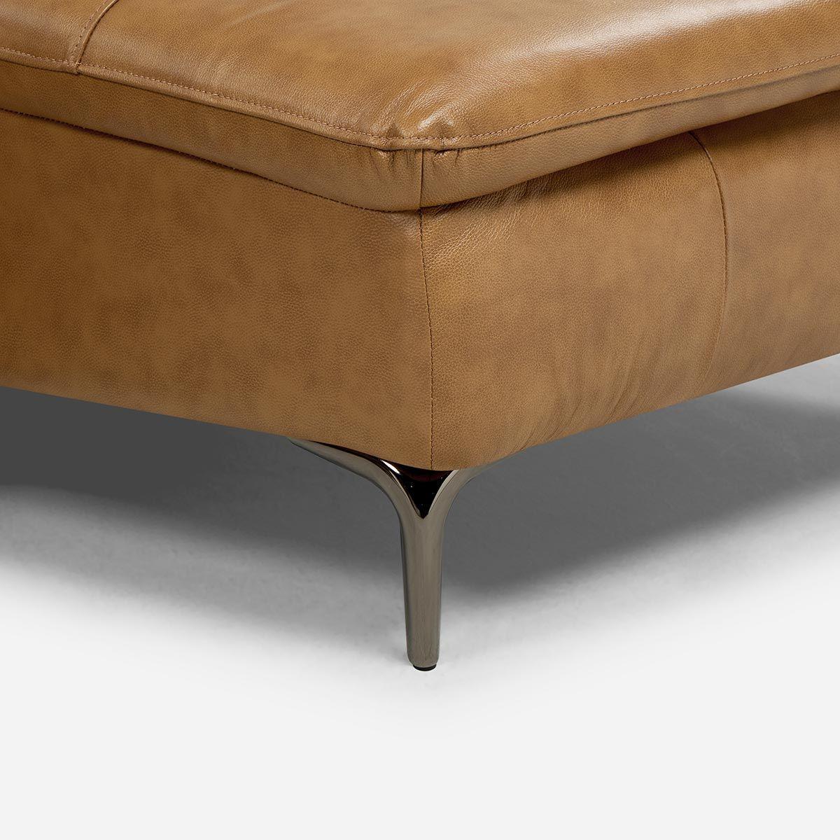 Sofá Reclinable Jensen Eléctrico Derecho Cuero Whiskey-8