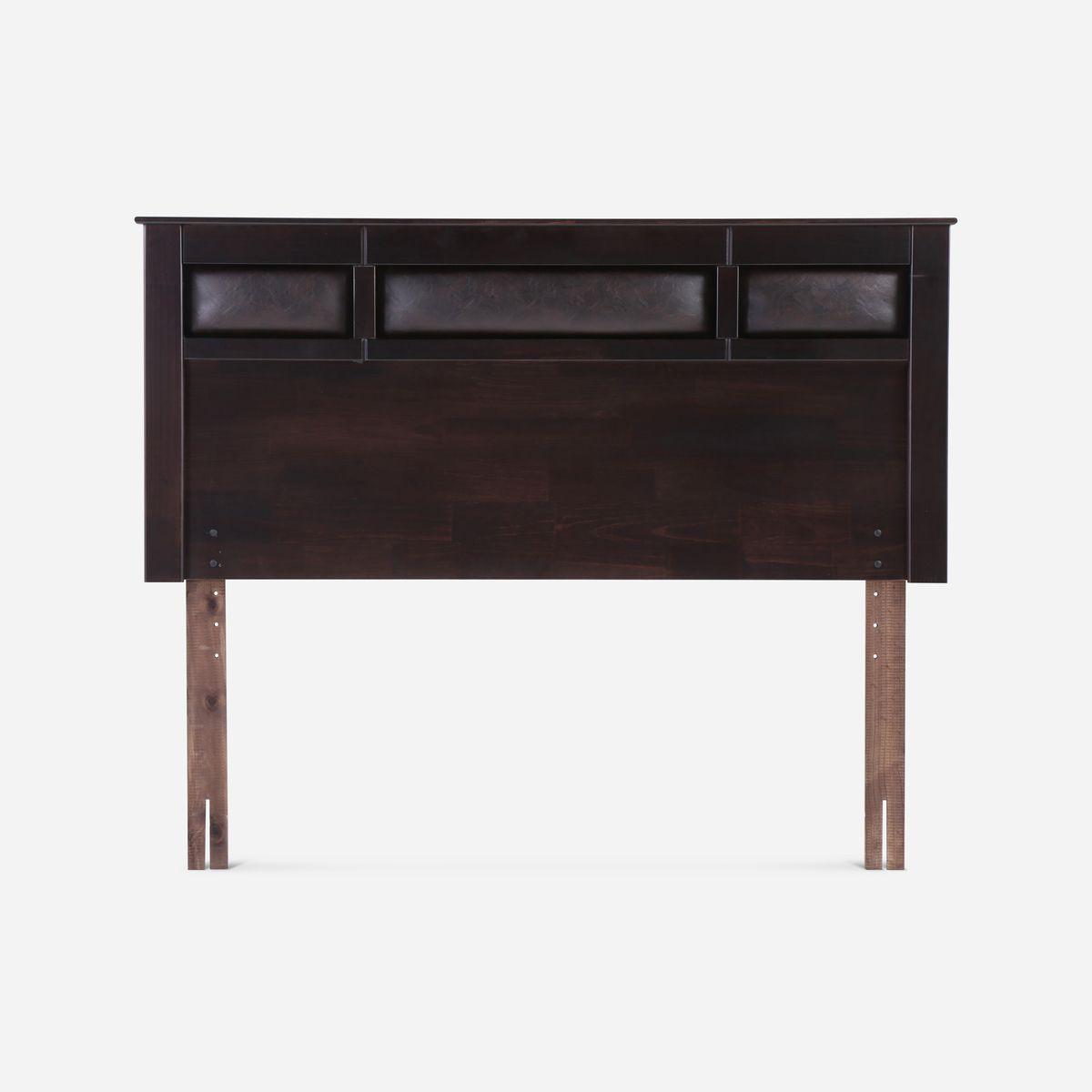 Cama Europea Pratta Full Pata Acero + Respaldo Bilbao-2