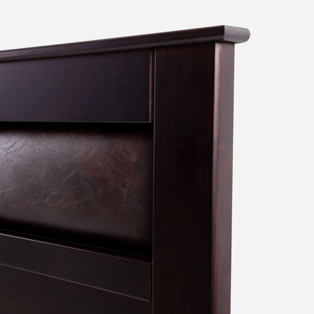 Cama Europea Pratta Full Pata Acero + Respaldo Bilbao-3