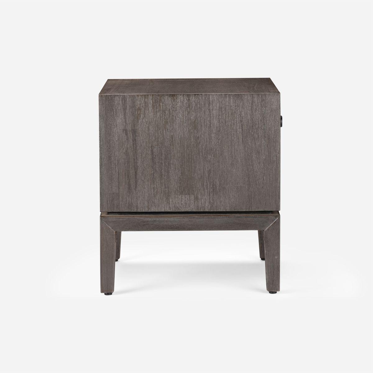 Set Respaldo 2 Plazas + Veladores Rosen Cleveland Grafito-6