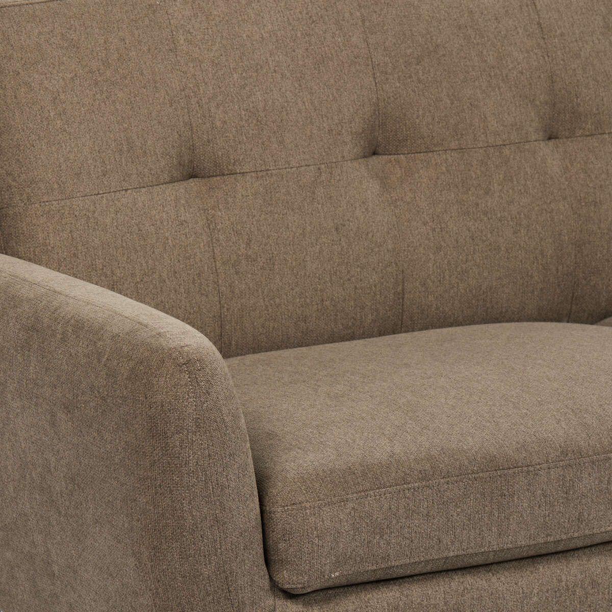 Sofá Rosen Adele 3 Cuerpos Tela Taupe-5