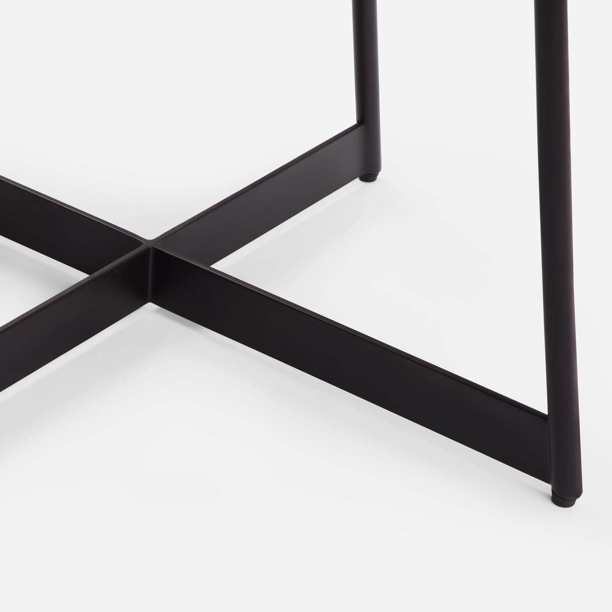 Mesa Lateral Rosen Liberty 50x50 cm Negro-5