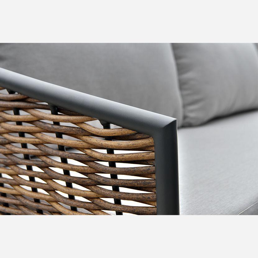 Quitasol Rosen Fibra Vidrio Cuadrado 3X4X8 con Pedestal Café-11