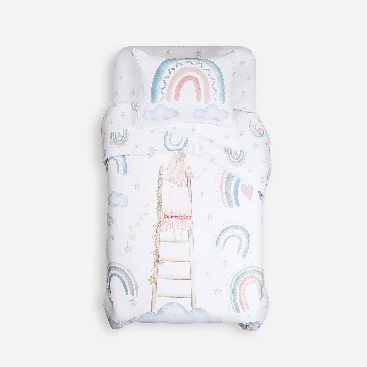 Funda de Plumón Arcoíris 1.5 Plazas-1