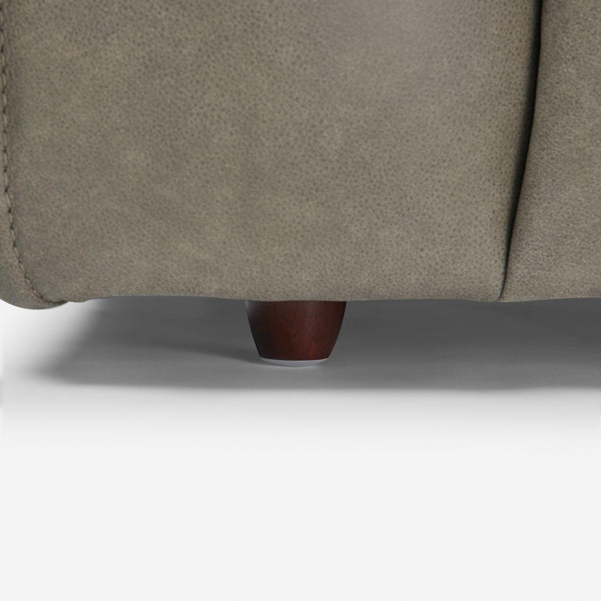 Sofá Rosen Hamar 3,5 Cuerpos Cuero Stone-5