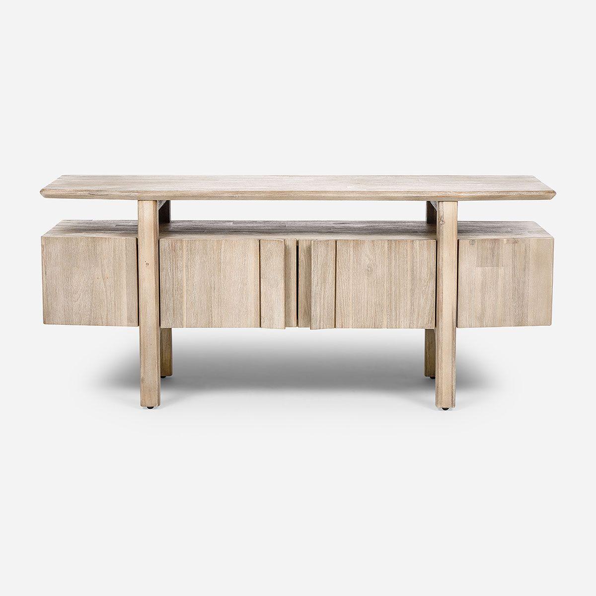 Mesa de Tv Sukeva 130 x 45 cm Natural-2