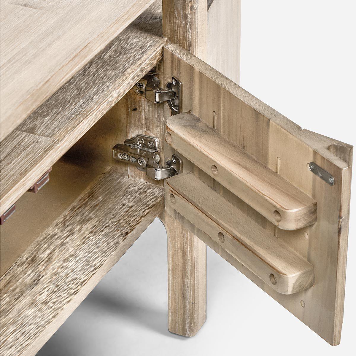 Mesa de Tv Sukeva 130 x 45 cm Natural-3