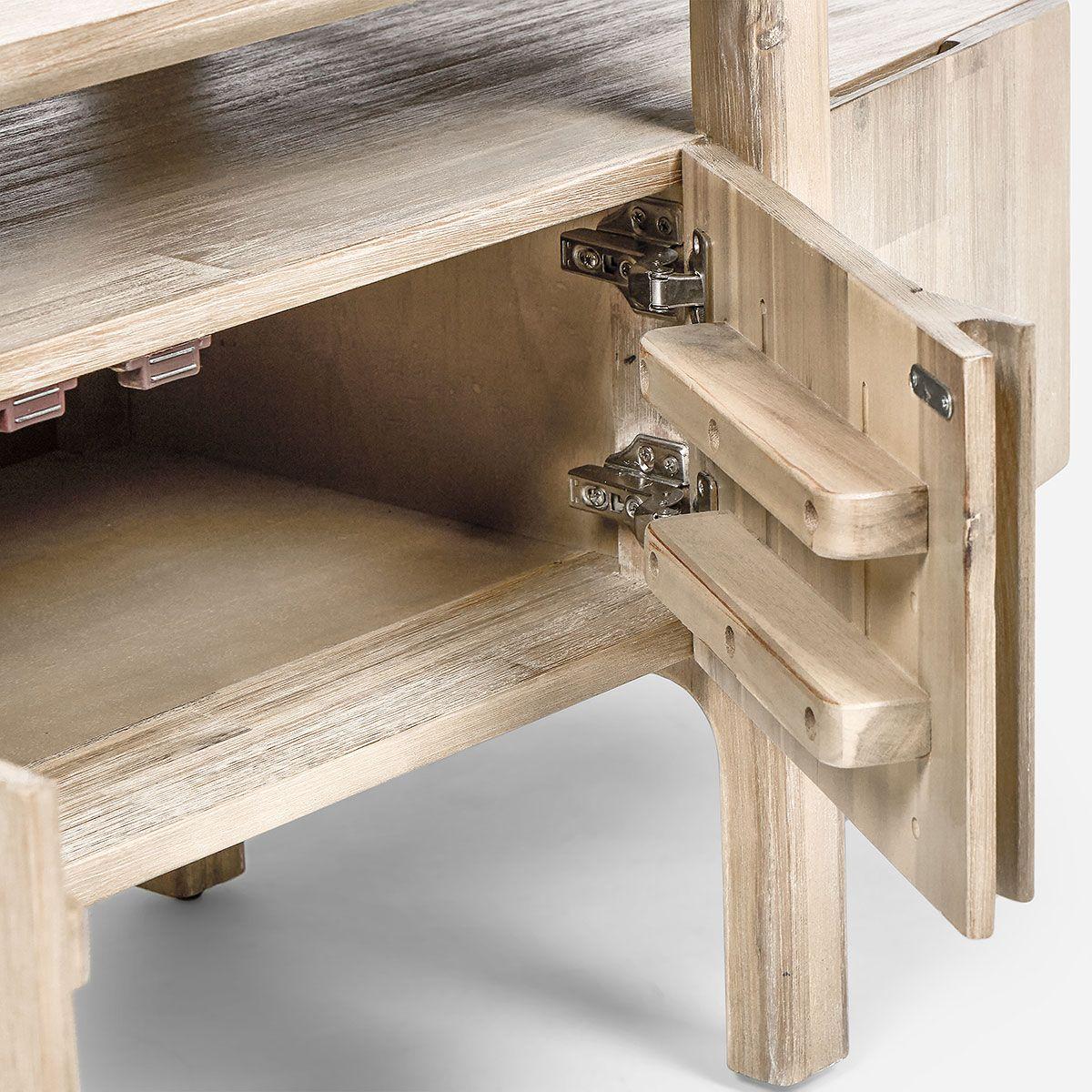 Mesa de Tv Sukeva 130 x 45 cm Natural-4