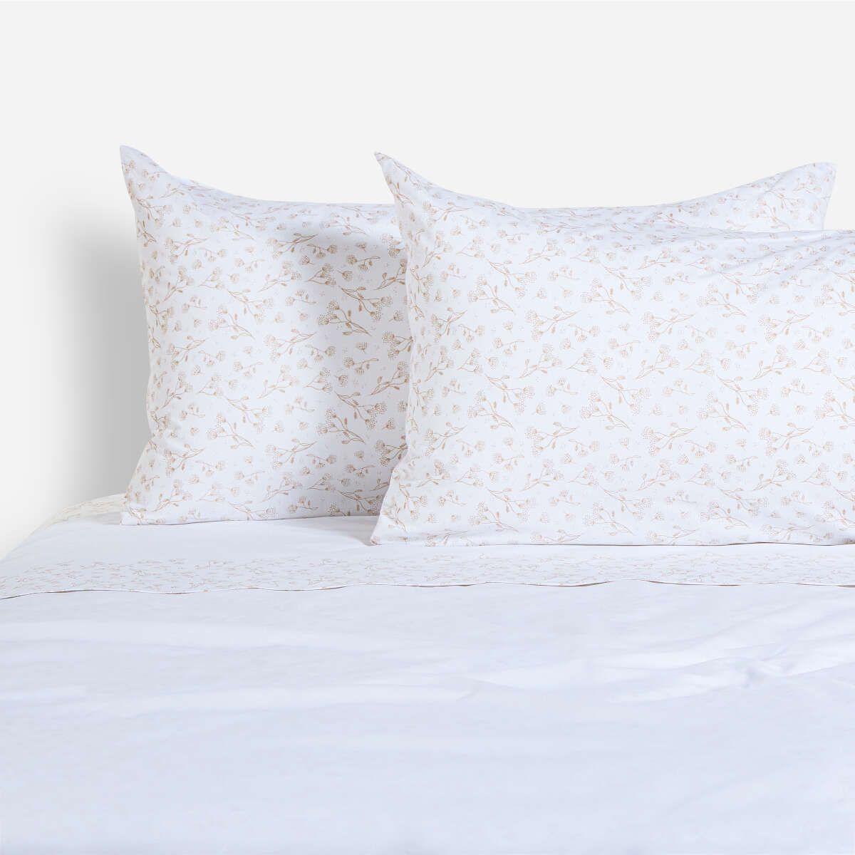 Sábana 180 Hilos Algodón-Poliéster Guarda Ramage Super King-1