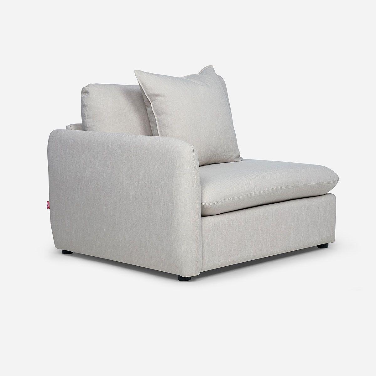 Butaca Zagreb Izquierdo Tela Beige-0