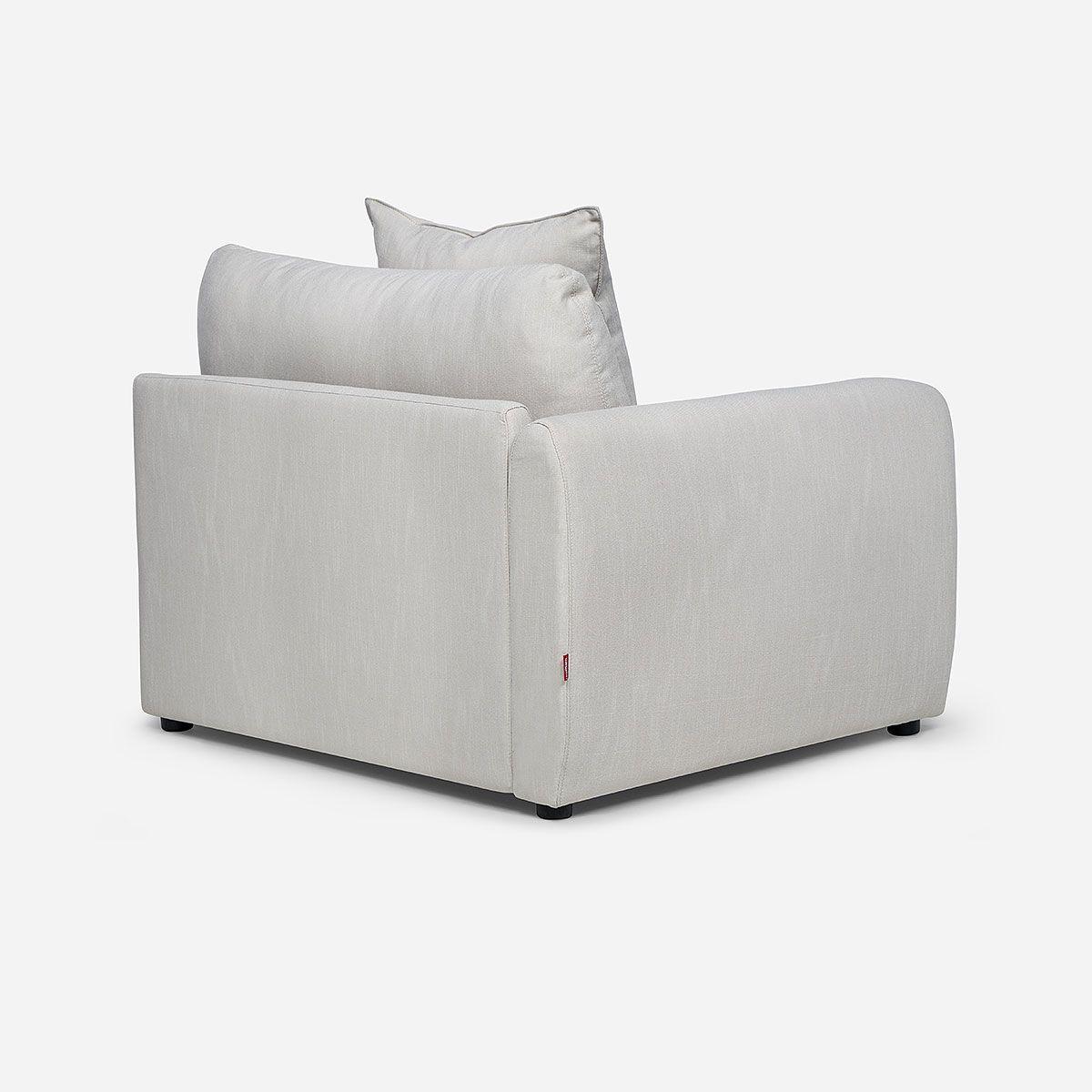 Butaca Zagreb Izquierdo Tela Beige-3