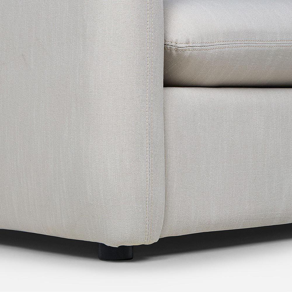 Butaca Zagreb Izquierdo Tela Beige-5