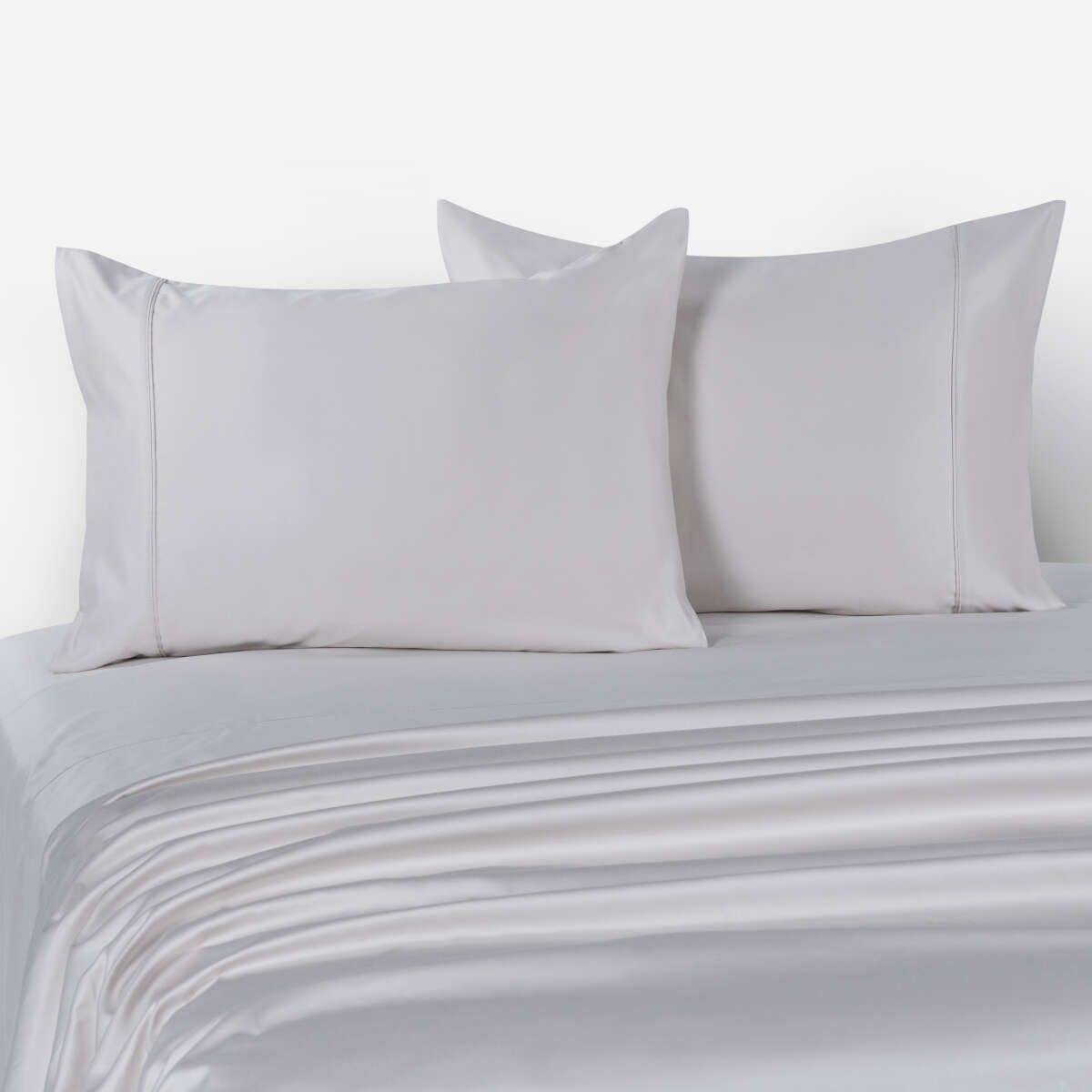 Sábana de 800 Hilos Algodón Lisa Natural King-0