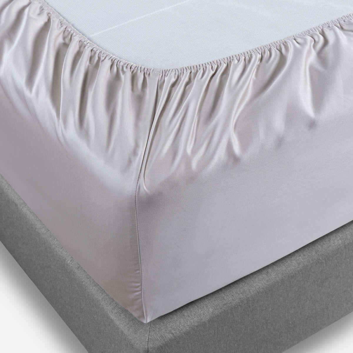 Sábana de 800 Hilos Algodón Lisa Natural King-2