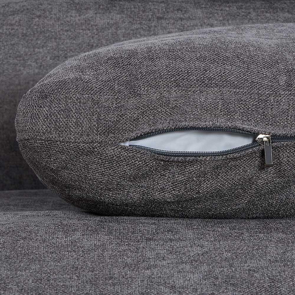 Esquinero Dornie Tela Gris-7