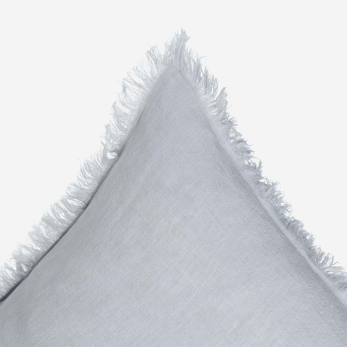Funda de Cojín Lino Costa 60 x 40 cm Celeste-3