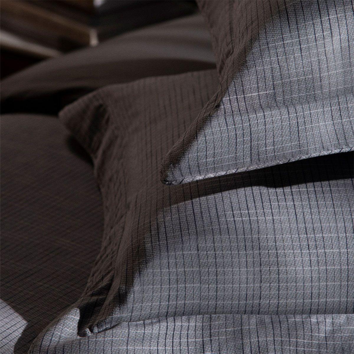 Funda Plumón Rosen Algodón Sergio Arias Slub 2 Plazas Stone-4