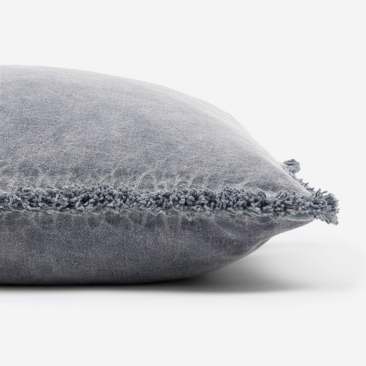 Funda Cojín Velvet Flecos Stone 60X40 cm-2