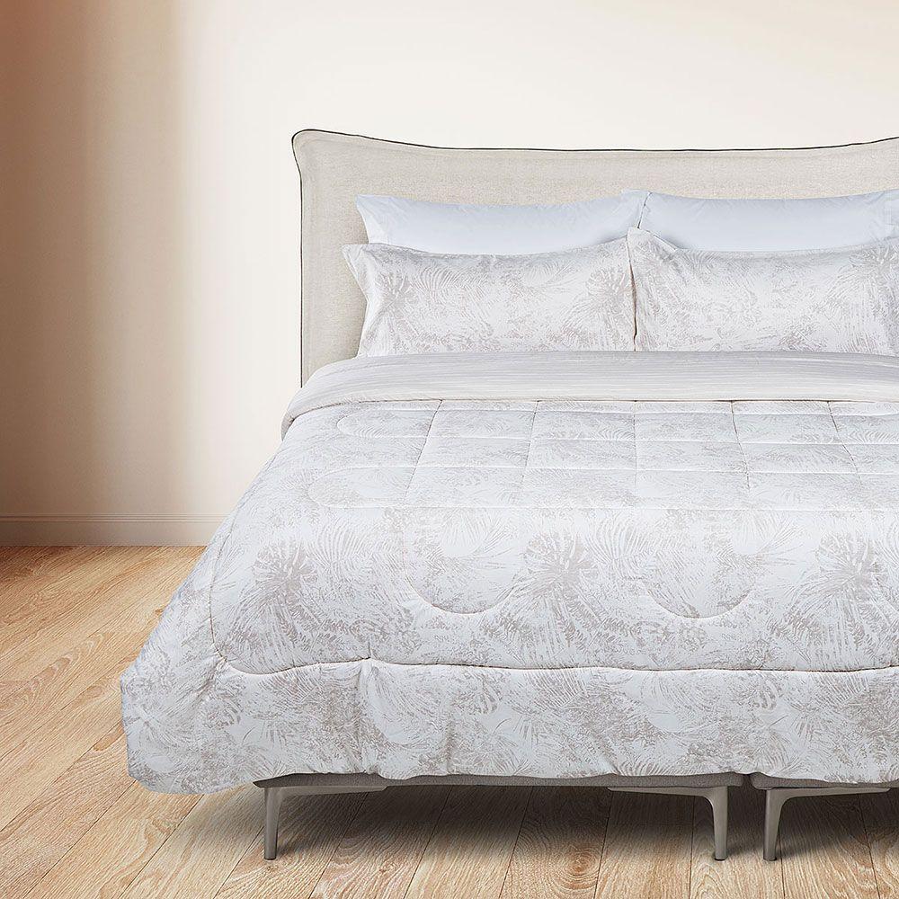 Plumón Reversible Soft Touch Amelia Beige King-3