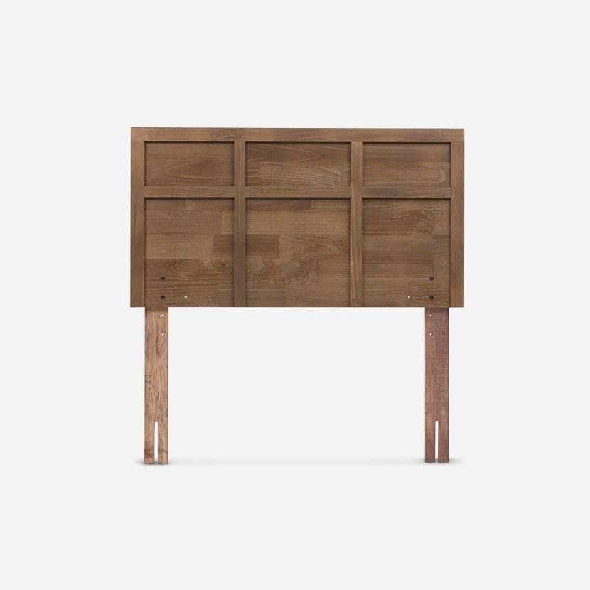 Cama Classique+ 1,5 Plazas  Con Muebles Robin Tostado-3