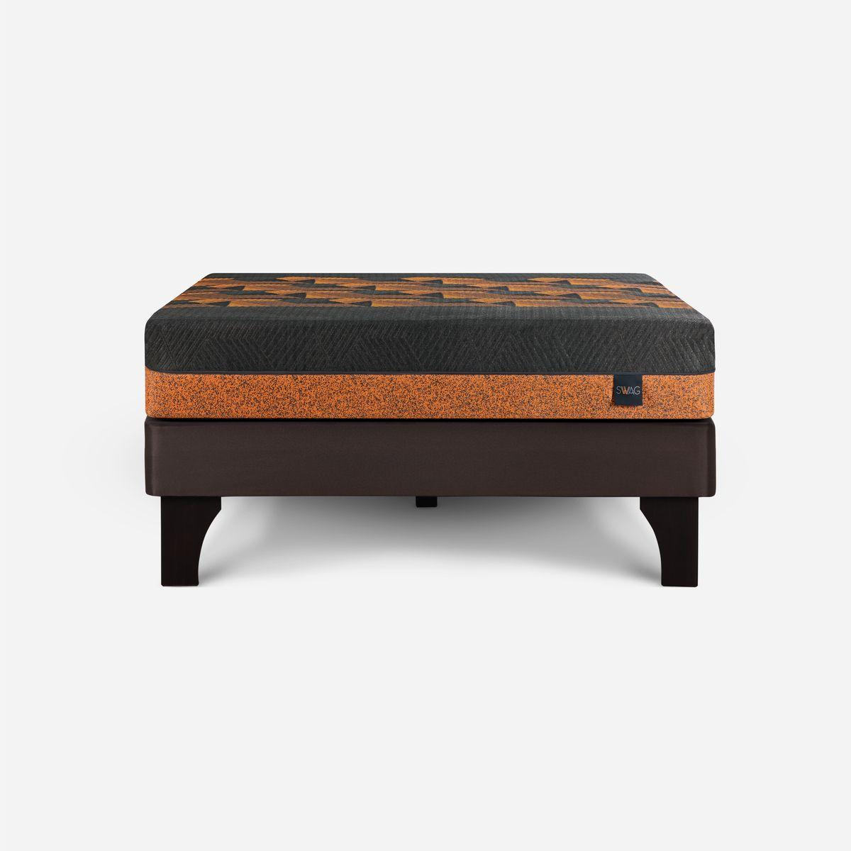 Cama Europea New Swag 1,5 Plazas 105 X 200 cm Base Moro-5