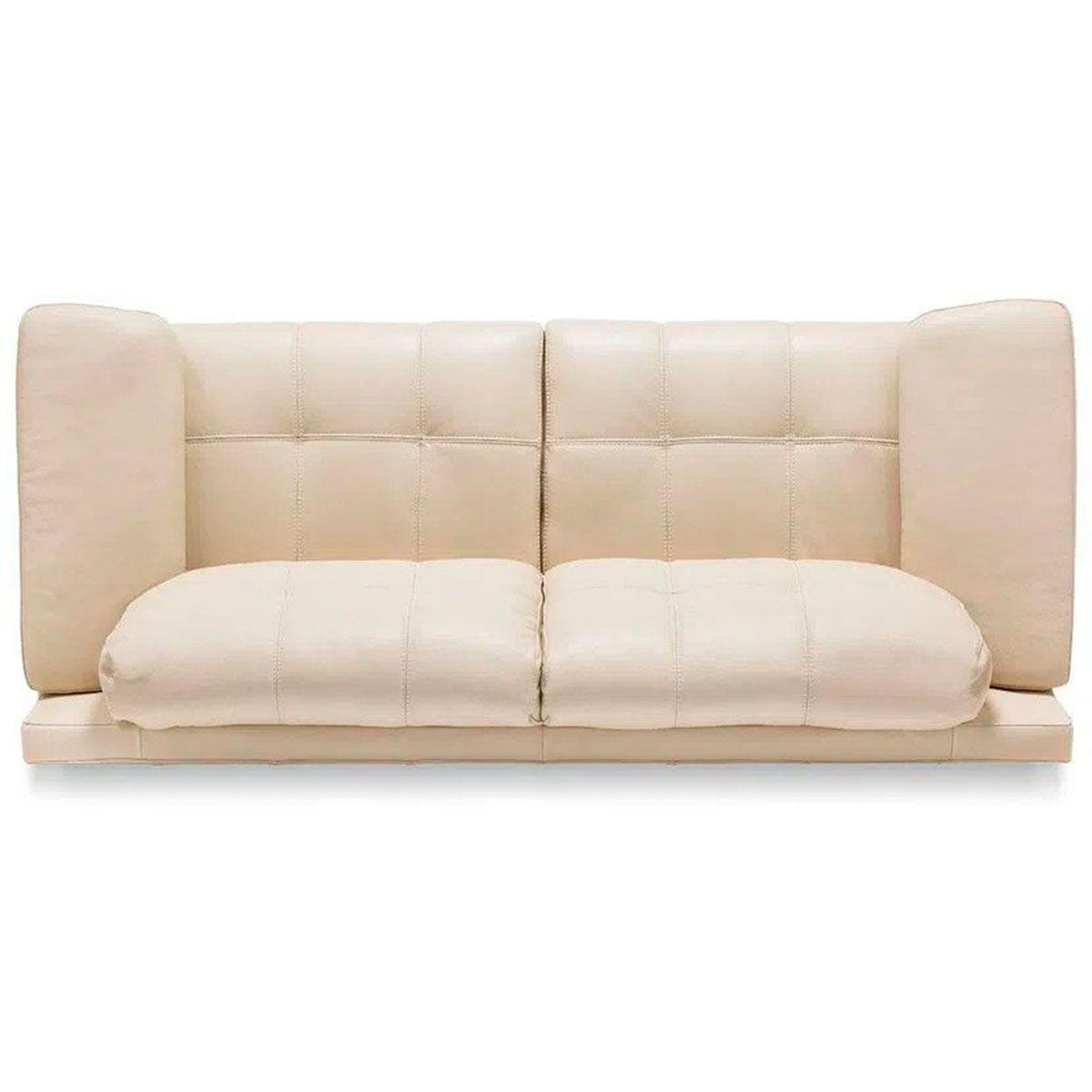 Sofá Rosen 5037 3 Cuerpos Cuero Beige-4