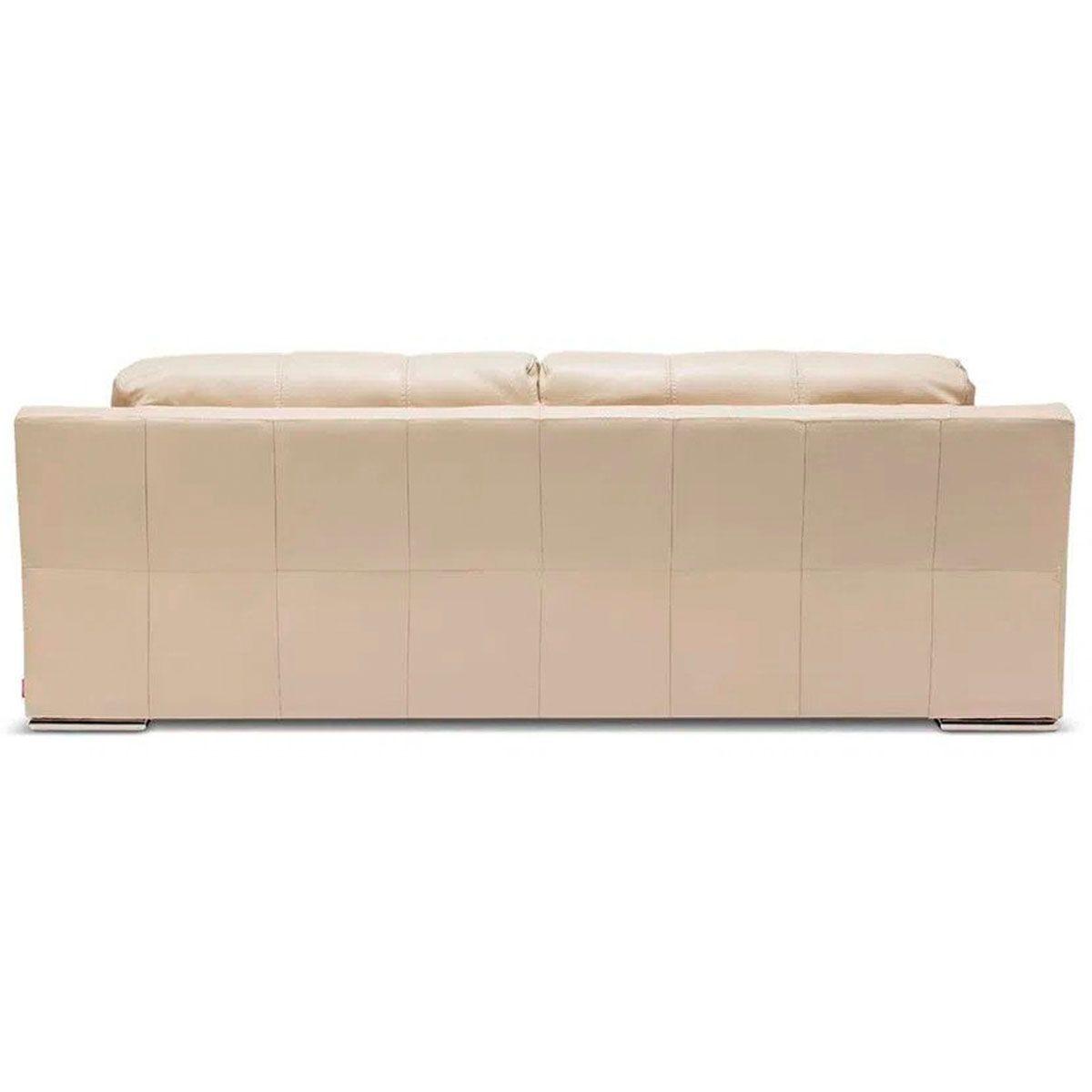 Sofá Rosen 5037 3 Cuerpos Cuero Beige-5