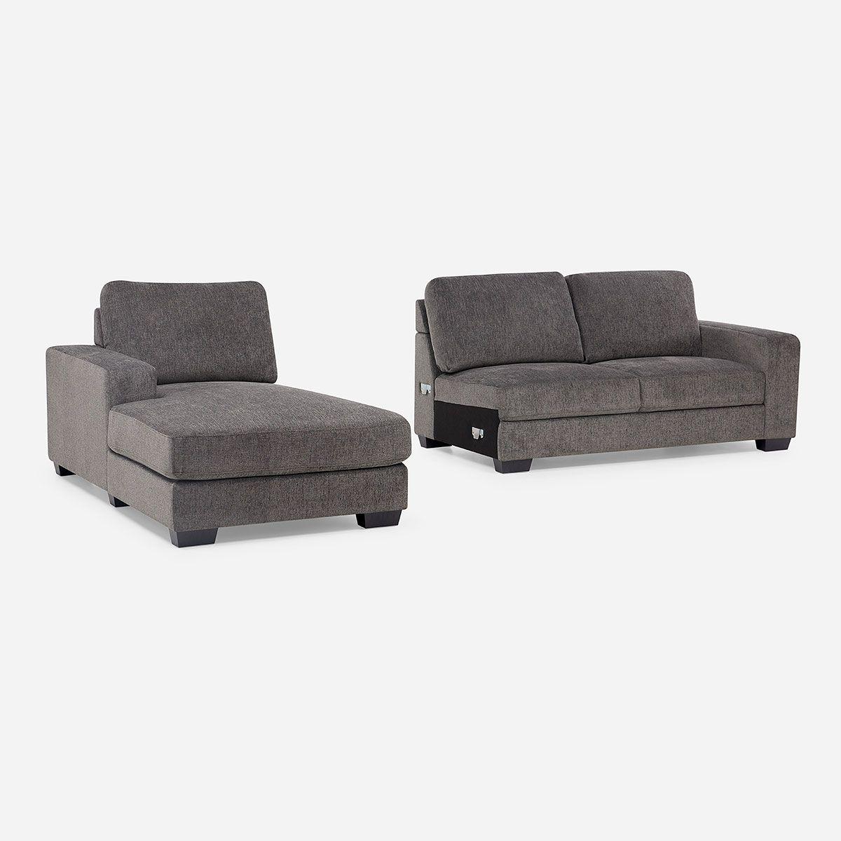 Sofá Seccional Sullivan Izquierdo Tela Gris-4