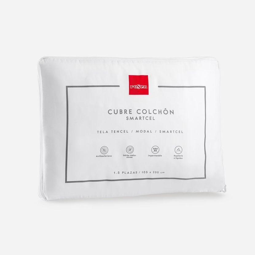 Cubre Colchón Smartcel Impermeable 1,5 Plazas 105x200 cm-6