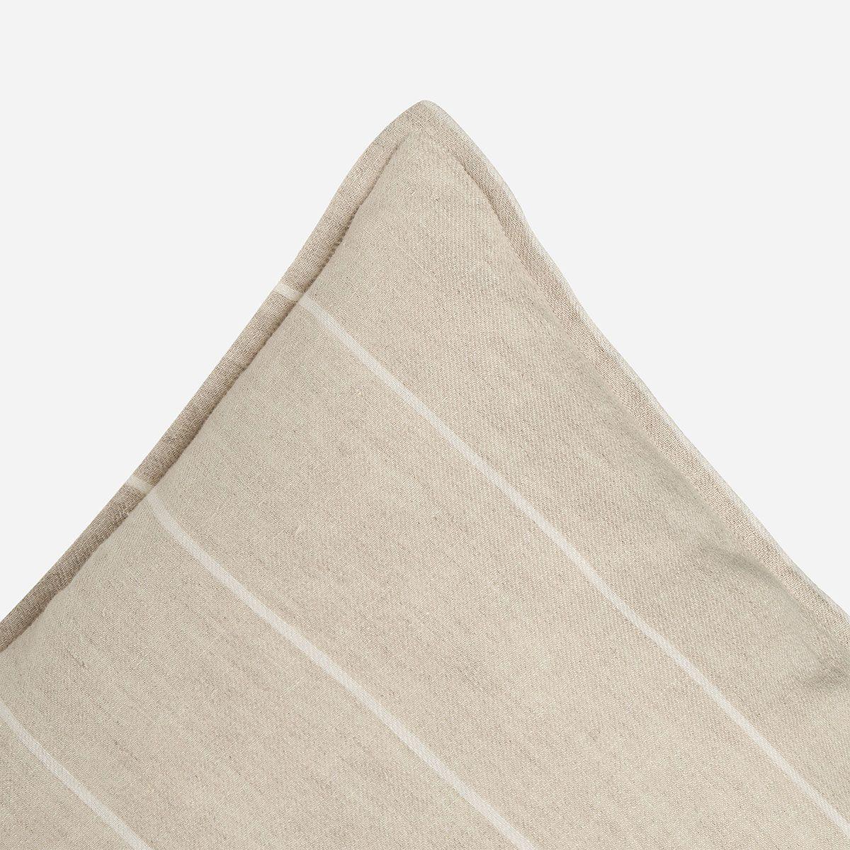 Funda de Cojín Lino Girona 60 x 40 cm Beige-2