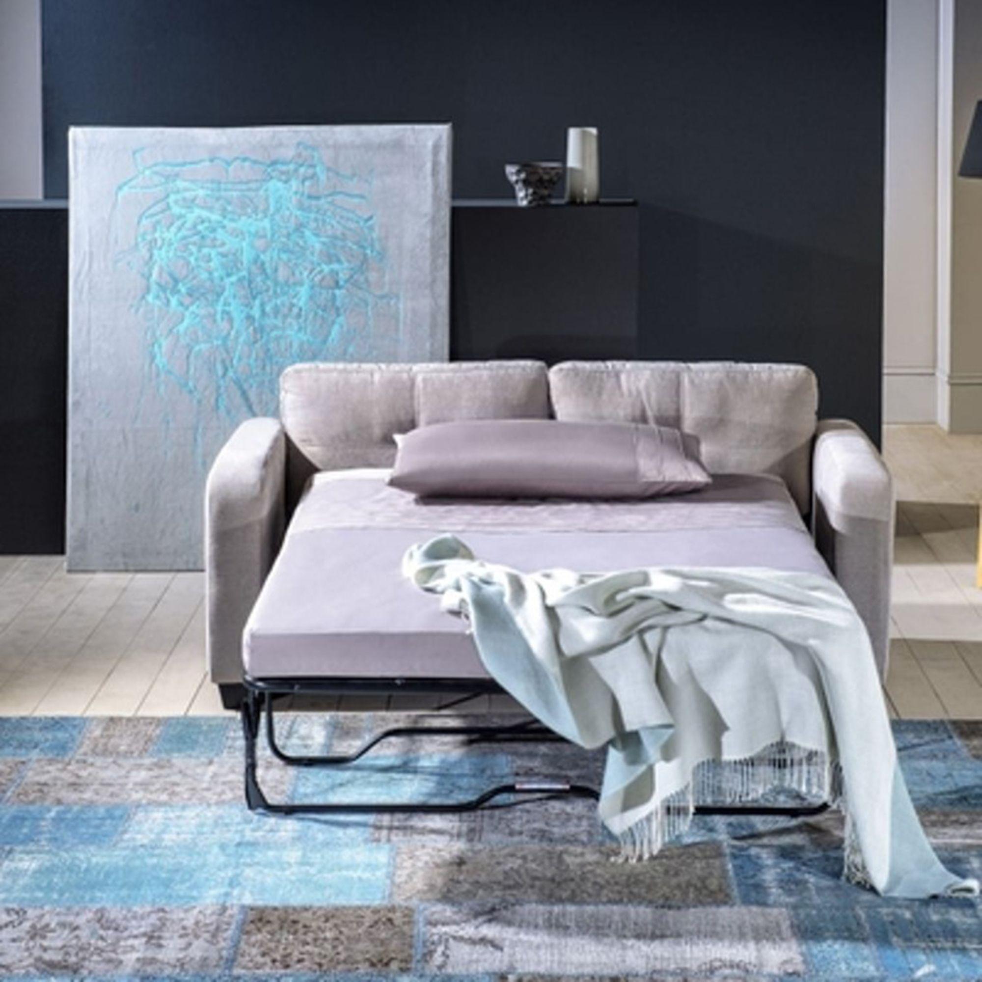 Sofá Cama Rosen Valentino 2 Cuerpos Tela Visón-6