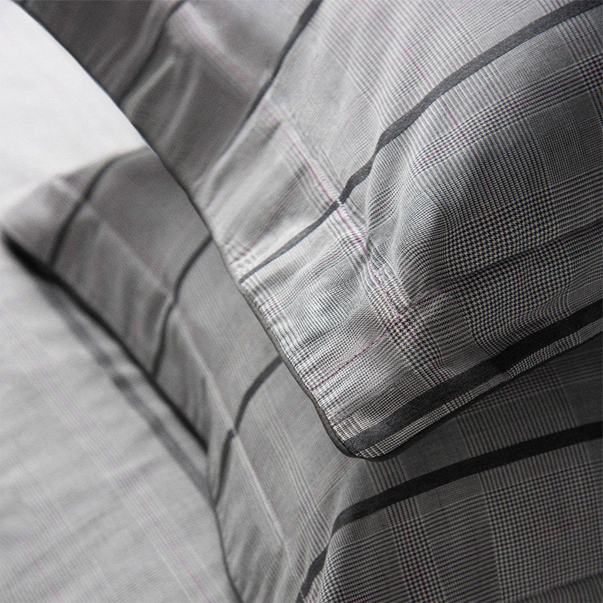 Funda Plumón Algodón Sergio Arias Poule Charcoal Súper King-2