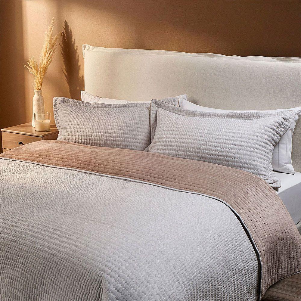 Cobertor Flannel Supersoft Mokka 2 Plazas-2