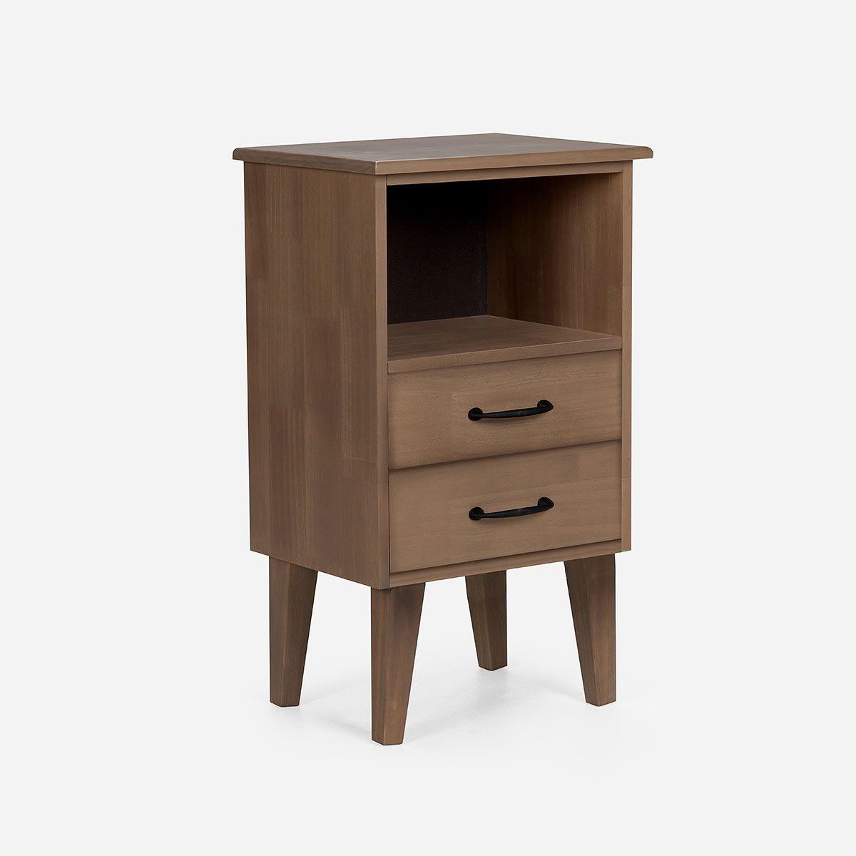 Cama Europea Neo Plus 2 Plazas + Respaldo+Veladores Sicilia-3