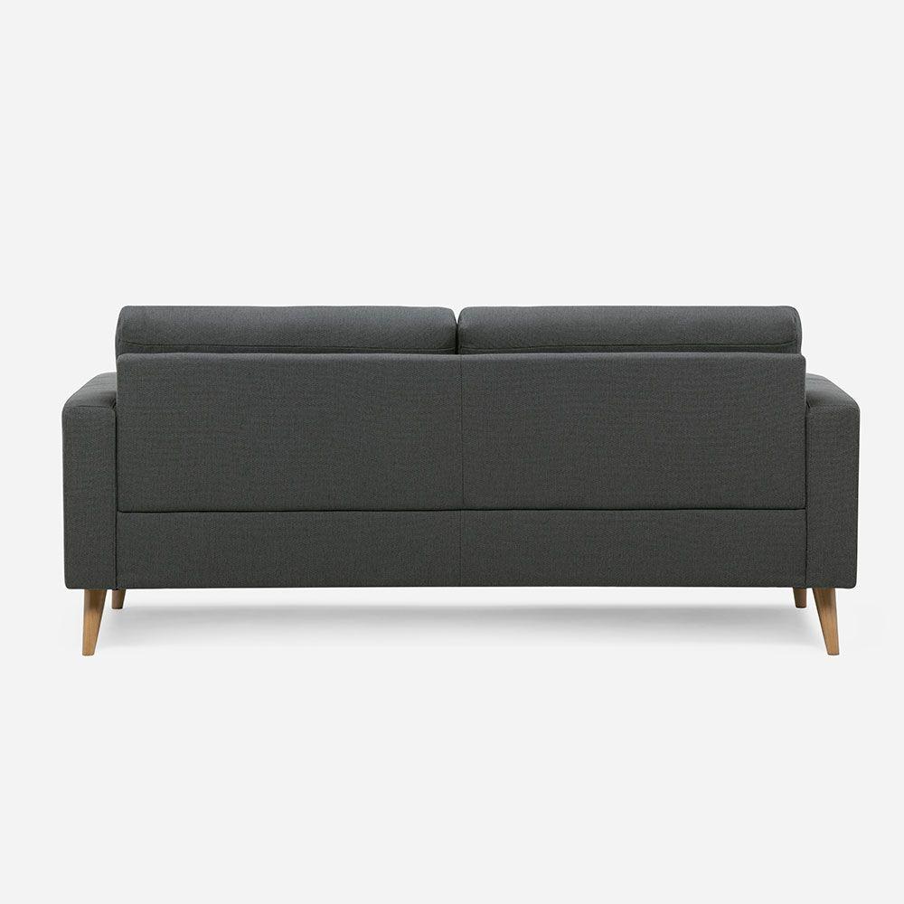 Sofá Rosen Sablon 3 Cuerpos Tela Charcoal-3