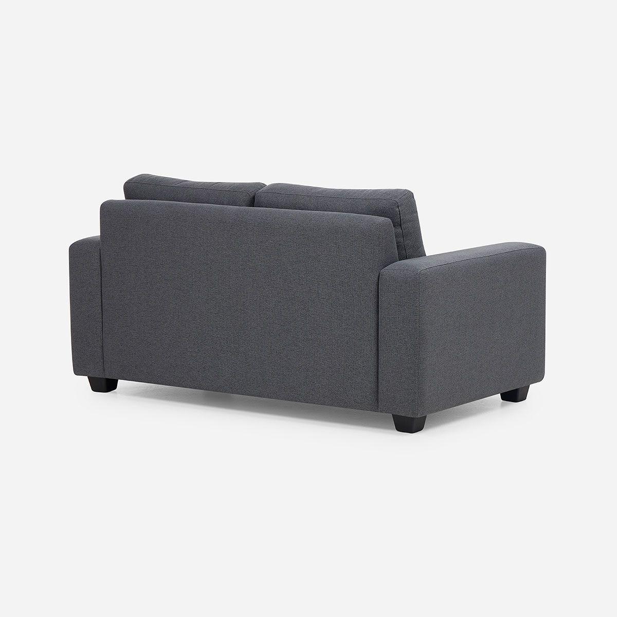 Sofá Lara 2 Cuerpos Color Grafito-4