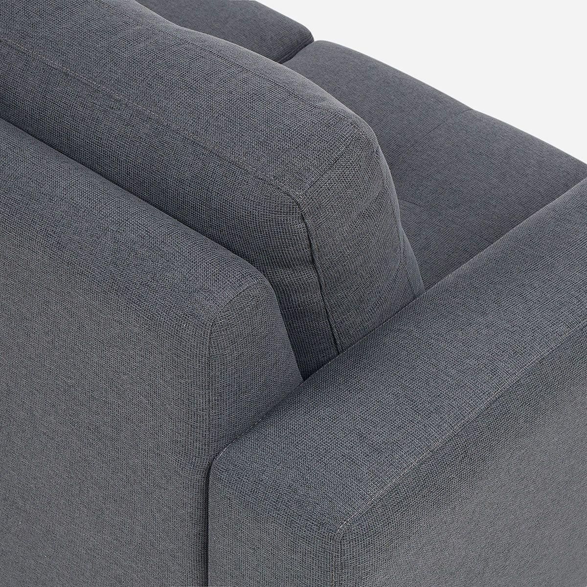 Sofá Lara 2 Cuerpos Color Grafito-7