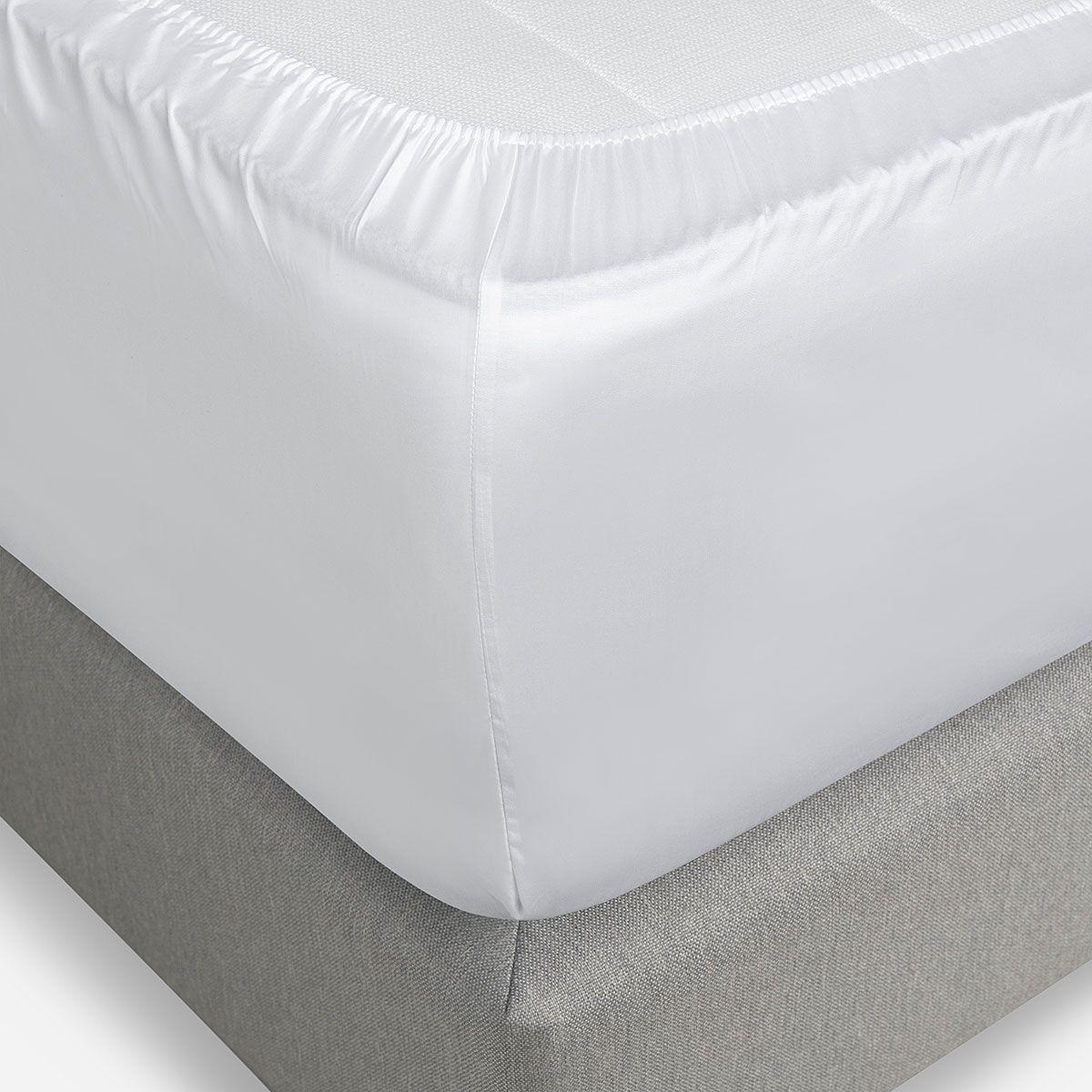 Sábana 300 Hilos Rosen Tencel Blanca Super King-3
