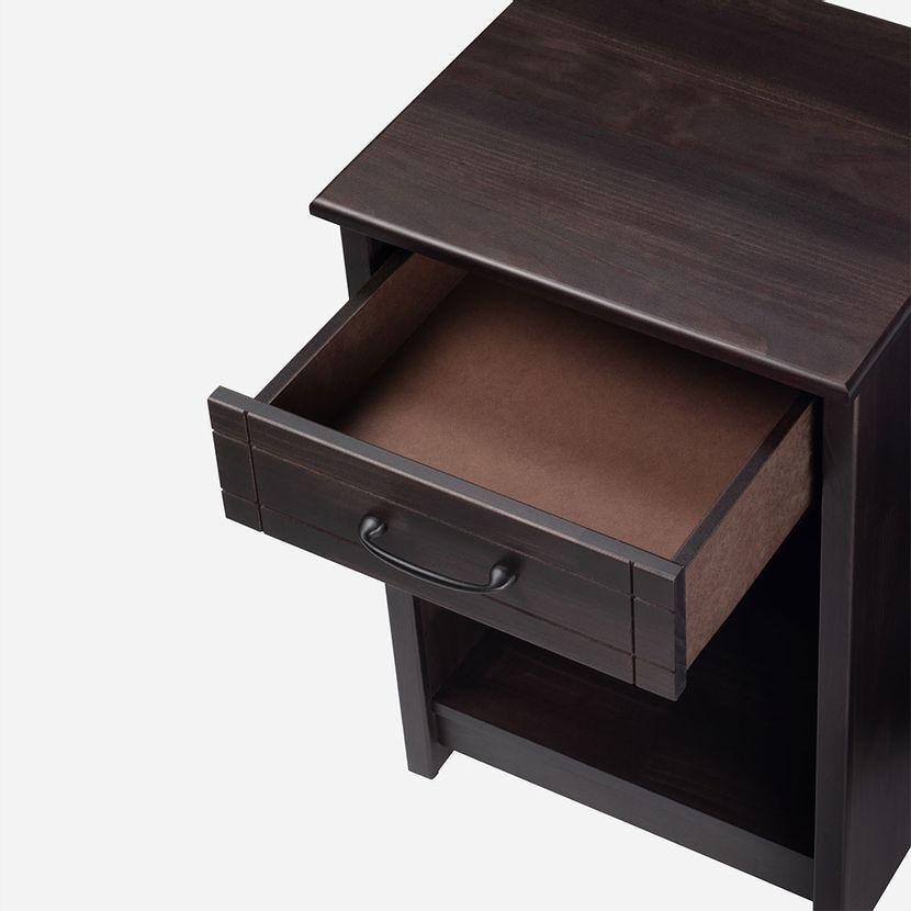 Cama Classique+ 1,5 Plazas  Con Muebles Robin Chocolate-6