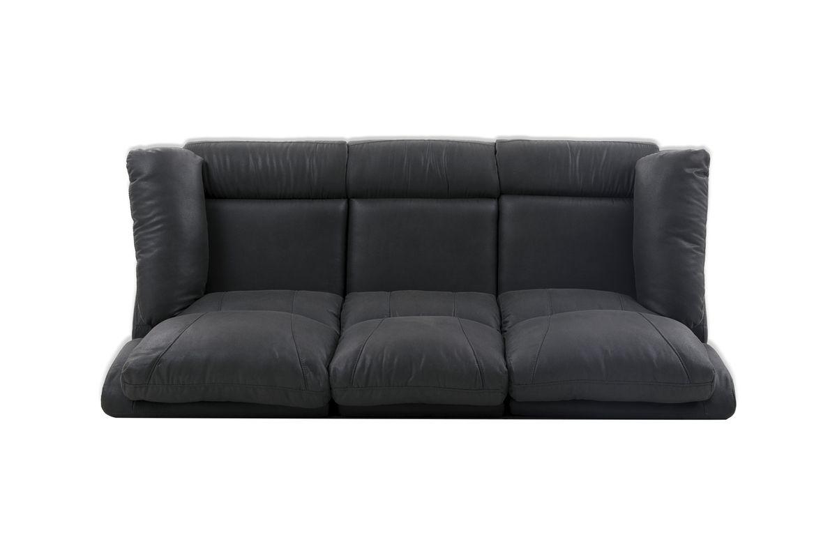 Sofá Reclinable Rosen Orson 3 Cuerpos Tela Manual Stone-4