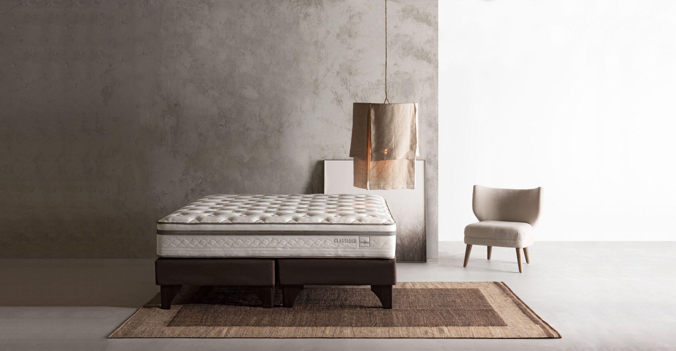 Cama Rosen Classique+ 2 Plazas  Con Muebles Robin Chocolate-6