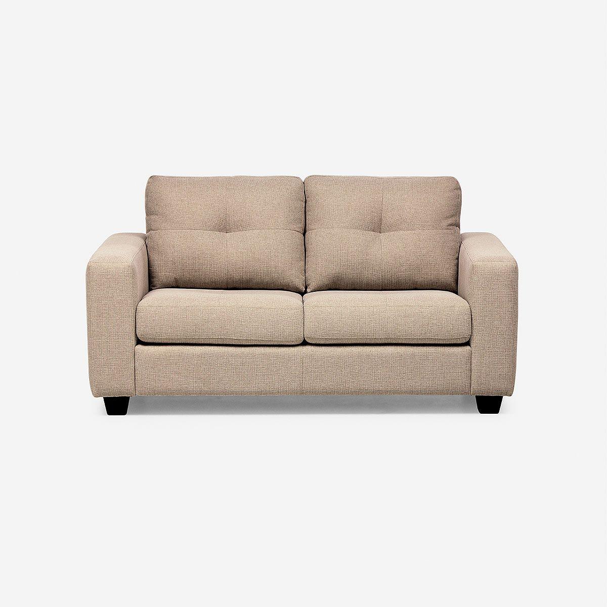 Sofá Lara 2 Cuerpos Color Visón-2