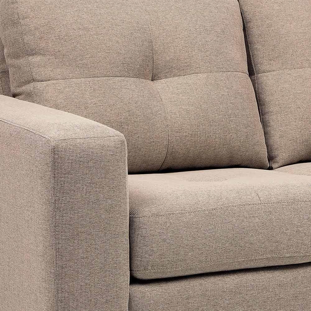 Sofá Lara 2 Cuerpos Color Visón-5