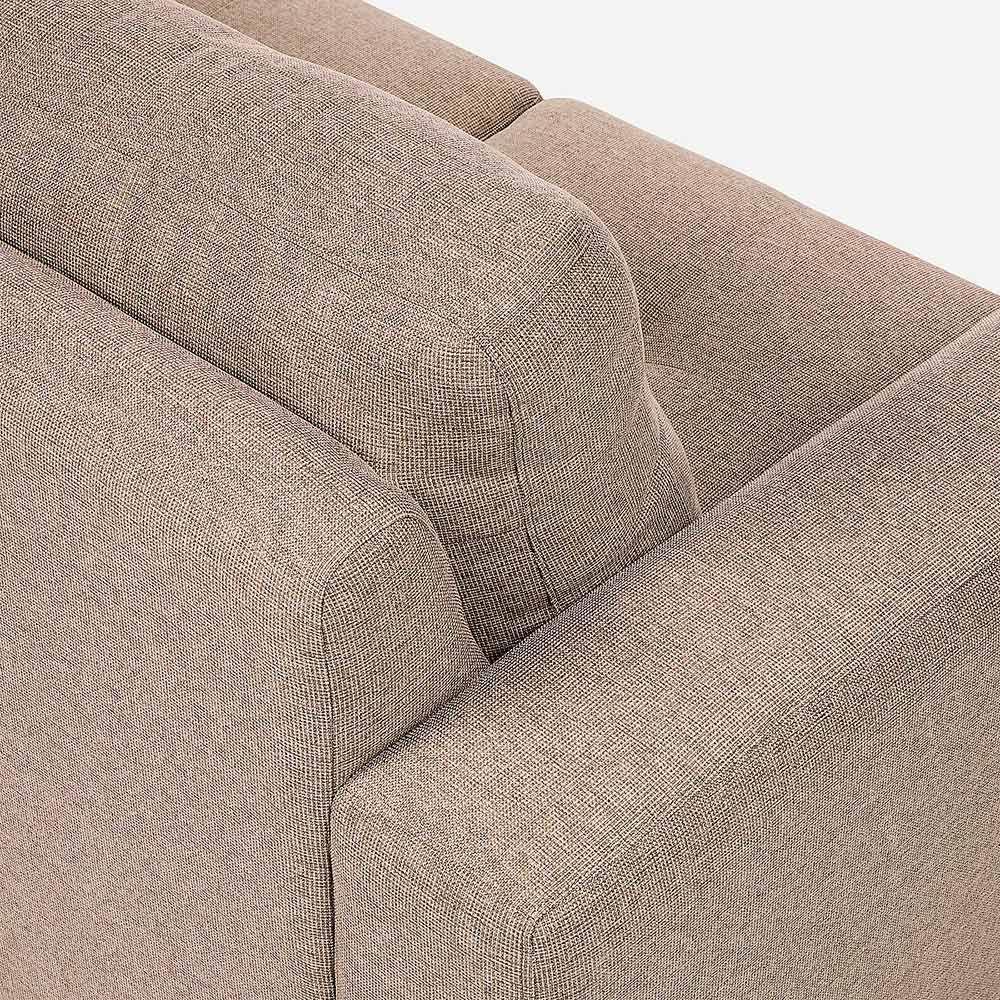 Sofá Lara 2 Cuerpos Color Visón-7