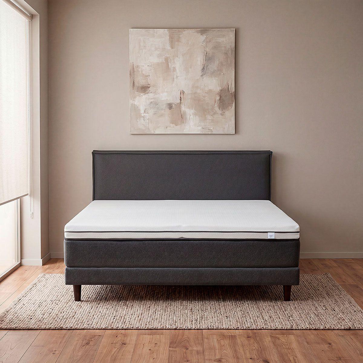 Cama Europea Adaptis Soft King + Respaldo-7