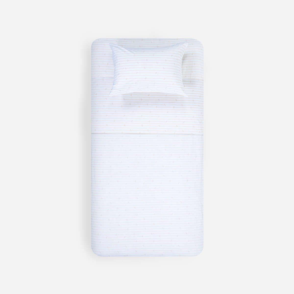 Sábana Rosen Colección Kids 144 Hilos Rainbow 1,5 Plazas-1