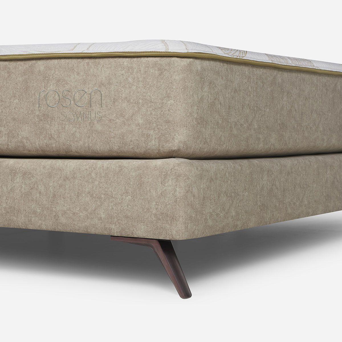 Box Spring Rosen Somnus 2 Plazas 150 x 200 cm Nougat II-2